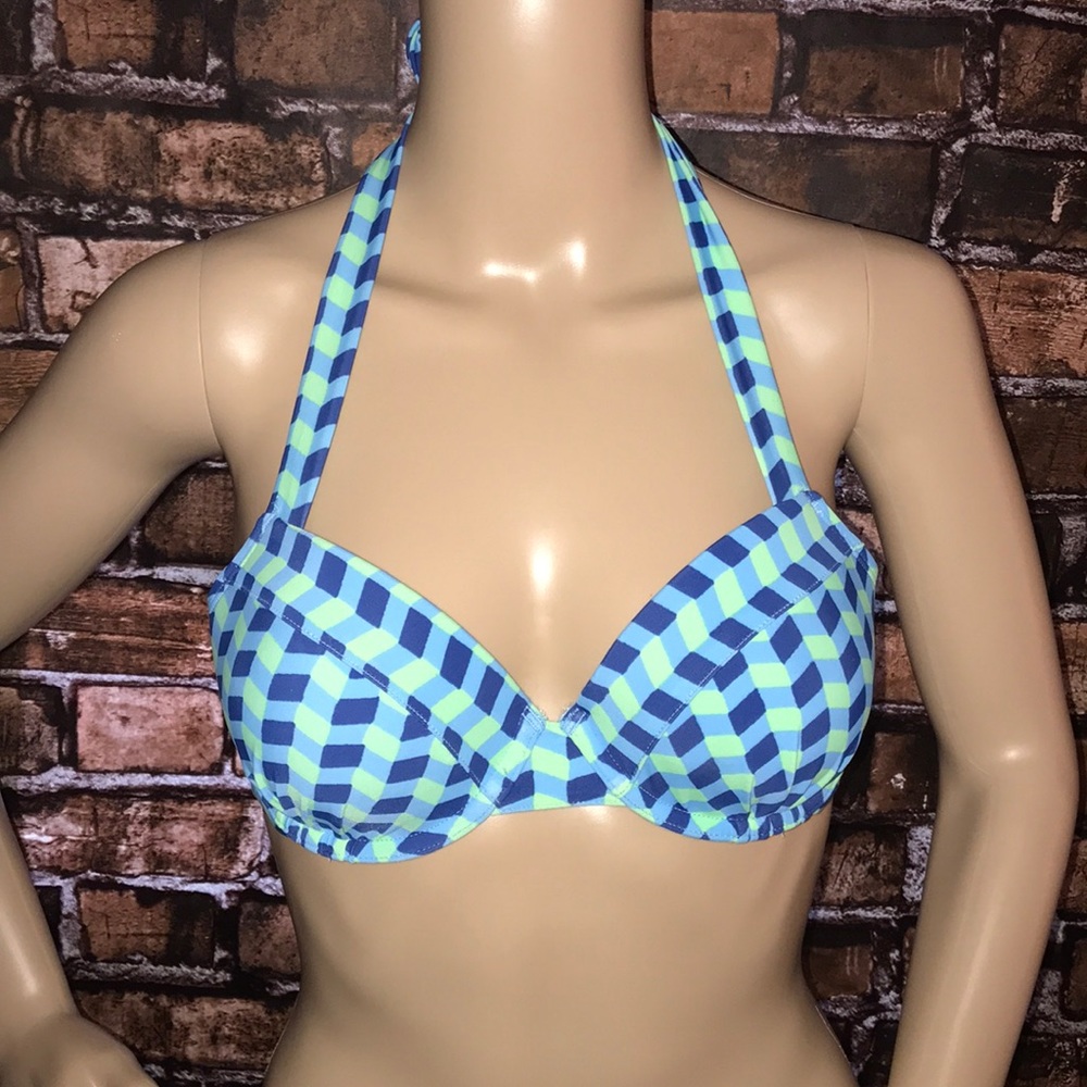 Aerie Blakey Chevron bikini top 34C